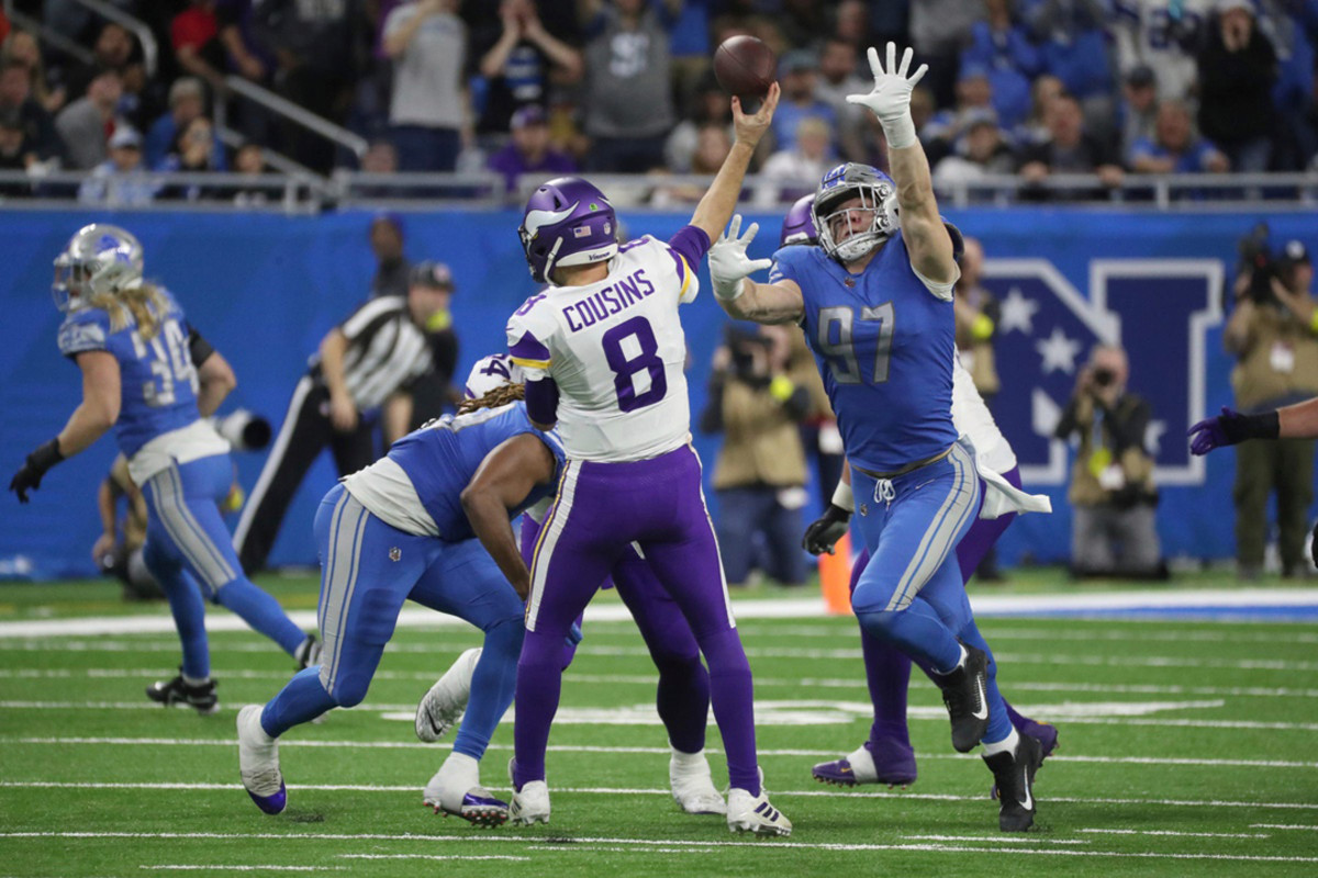 Detroit Lions edge rusher Aidan Hutchinson